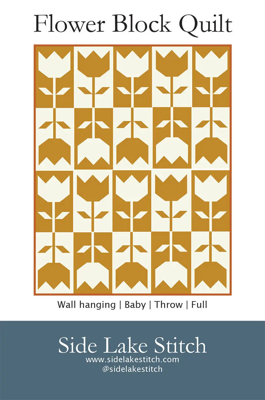 Flower Block - Linda's Electric Quilters