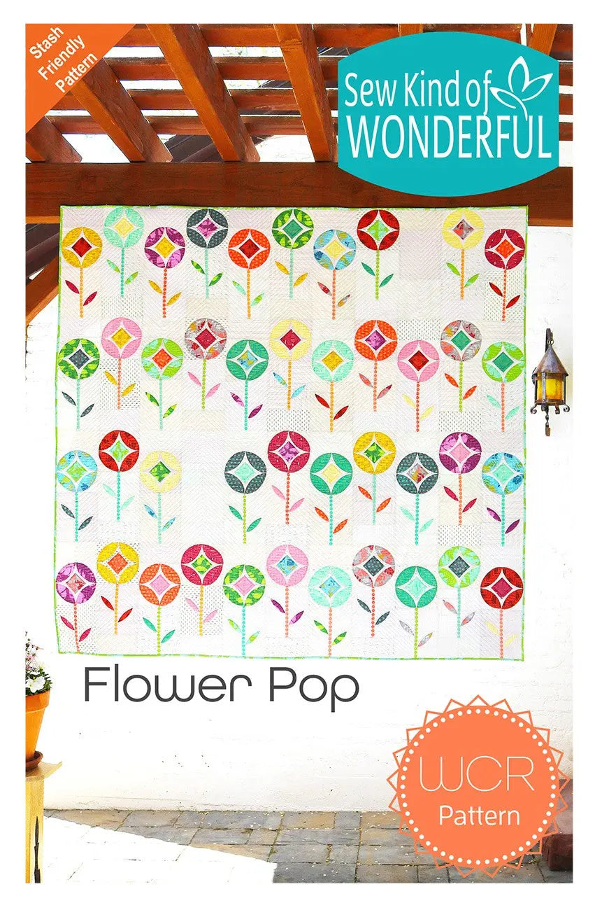 Flower Pop - Linda's Electric Quilters