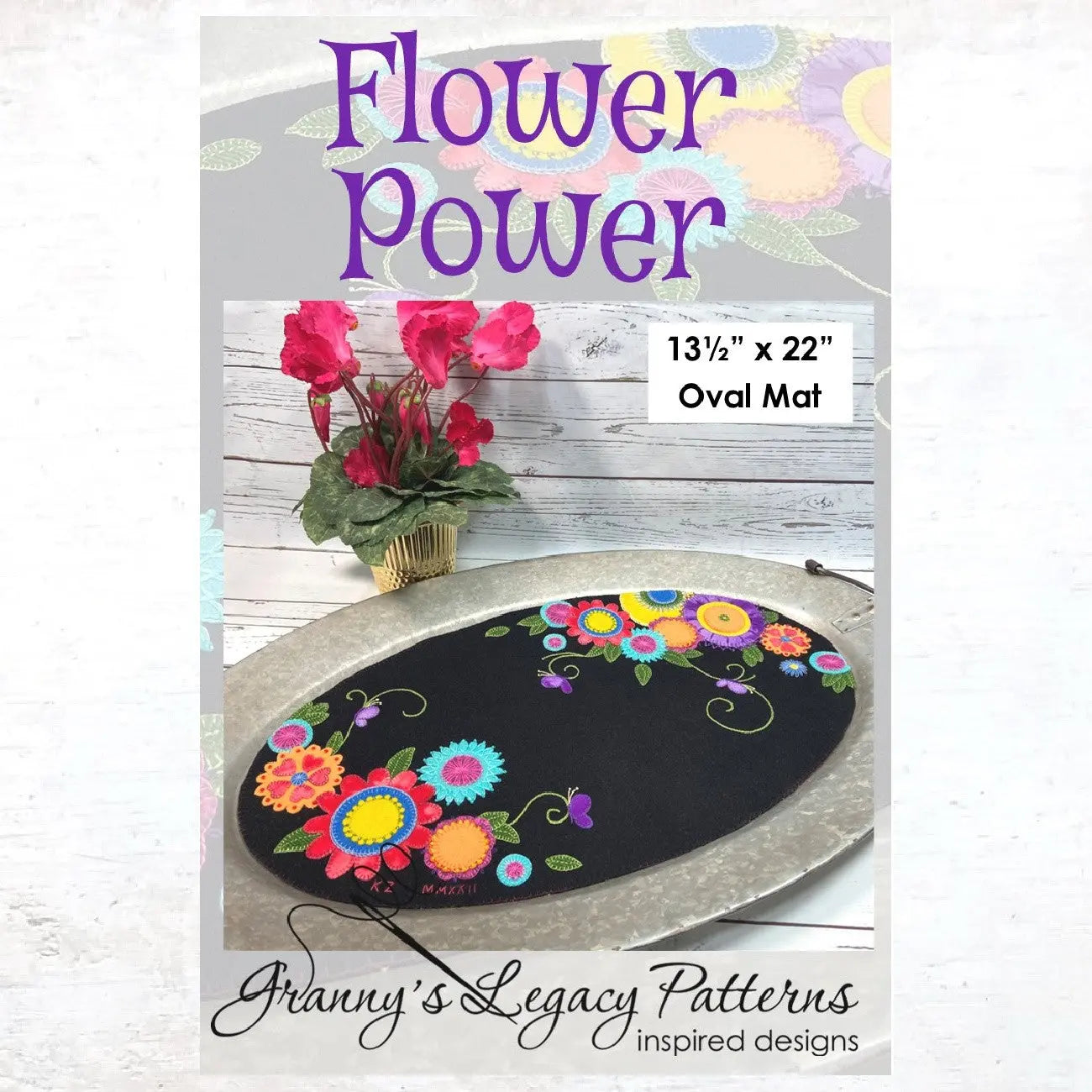 Flower Power - Linda's Electric Quilters