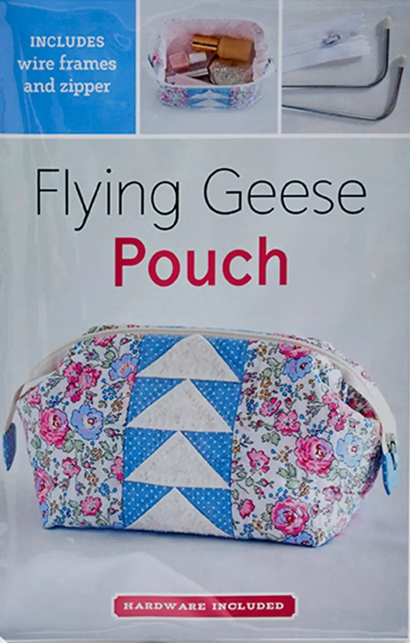 Flying Geese Pouch Kit - Linda's Electric Quilters