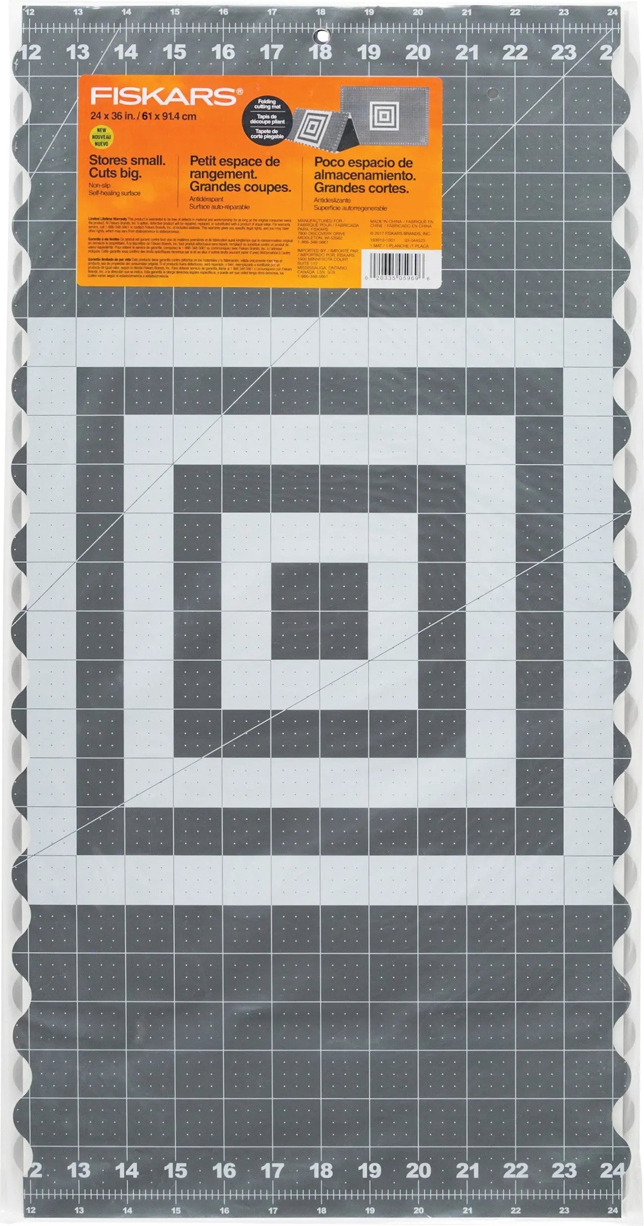 Folding Cutting Mat 24in x 36in - Linda's Electric Quilters