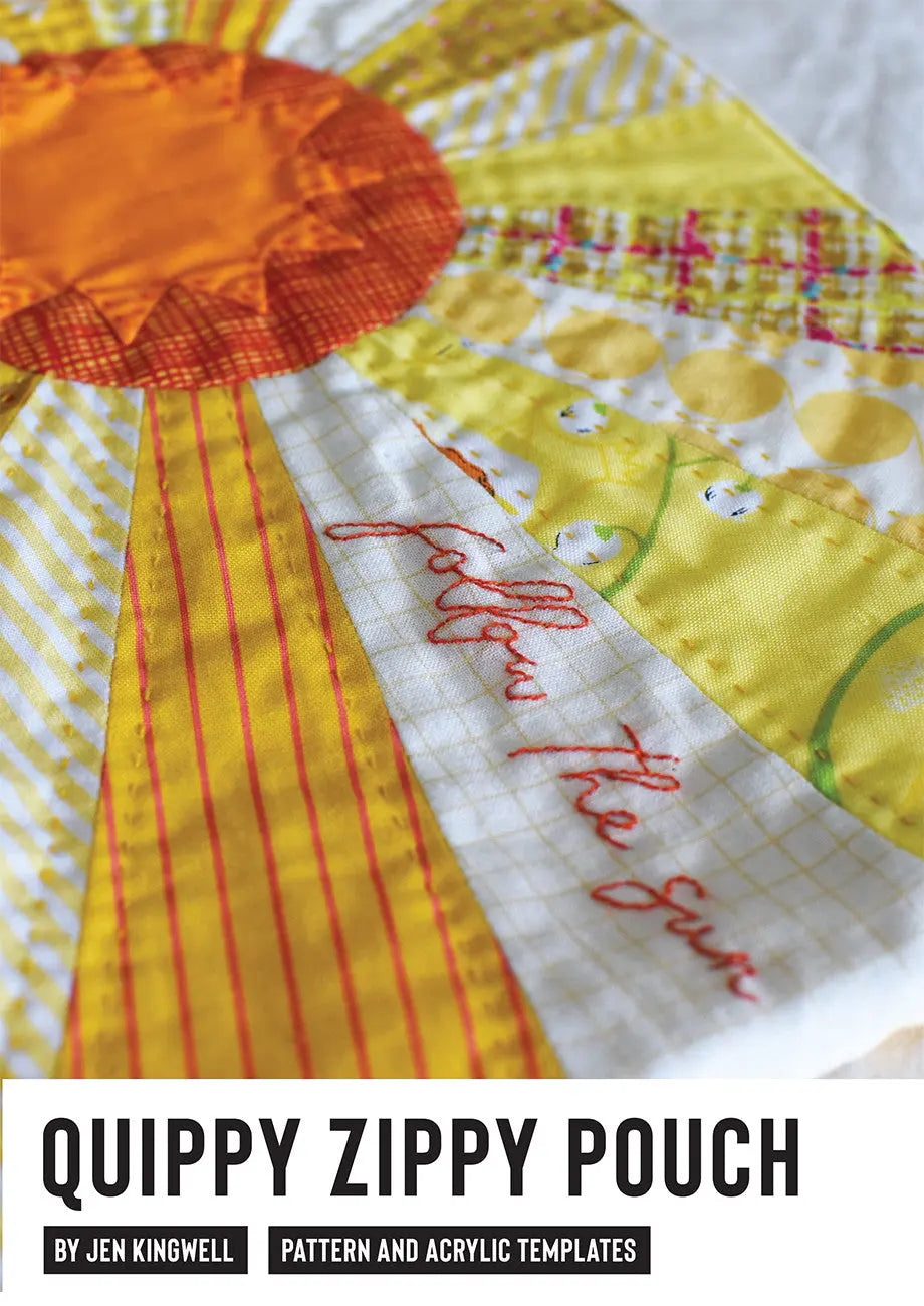 Follow The Sun Quippy Zippy by Jen Kingwell - Linda's Electric Quilters