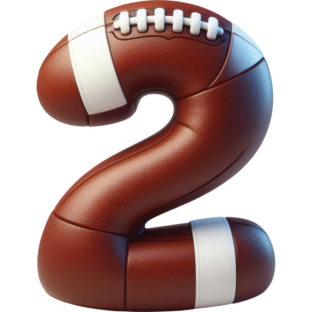 Football Alphabet Fabric Panel 7 QuiltingFabricPanels
