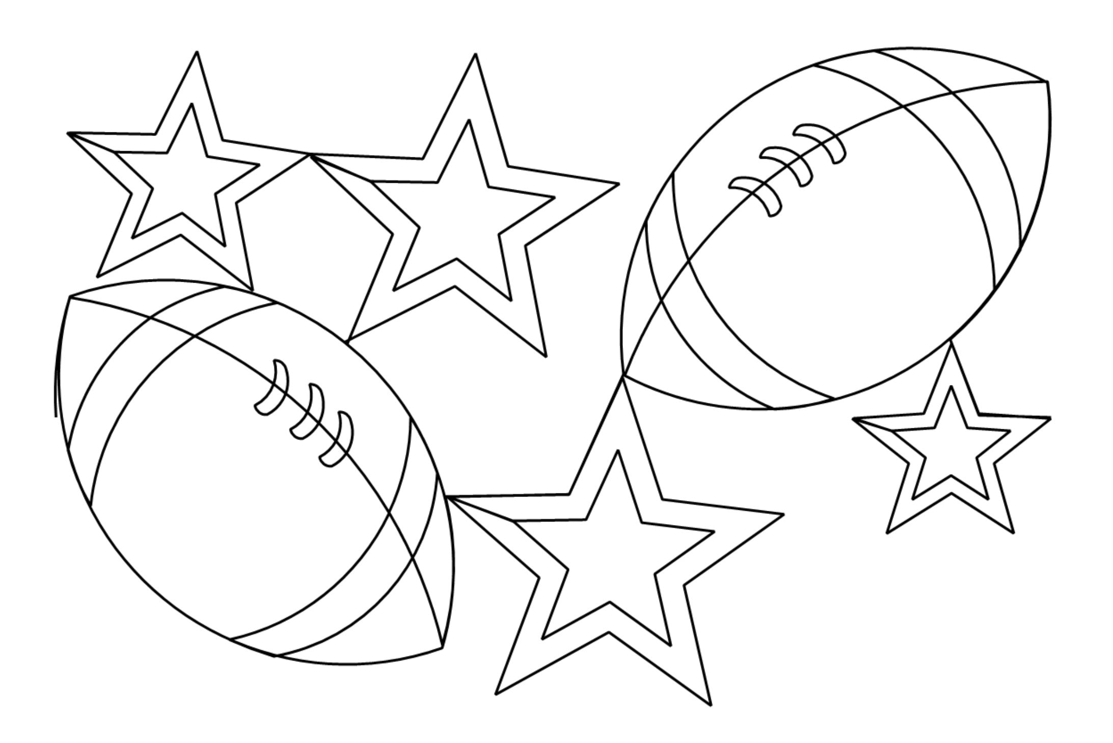 Football Digital E2E Wildflower Quilting Pantograph Close Up