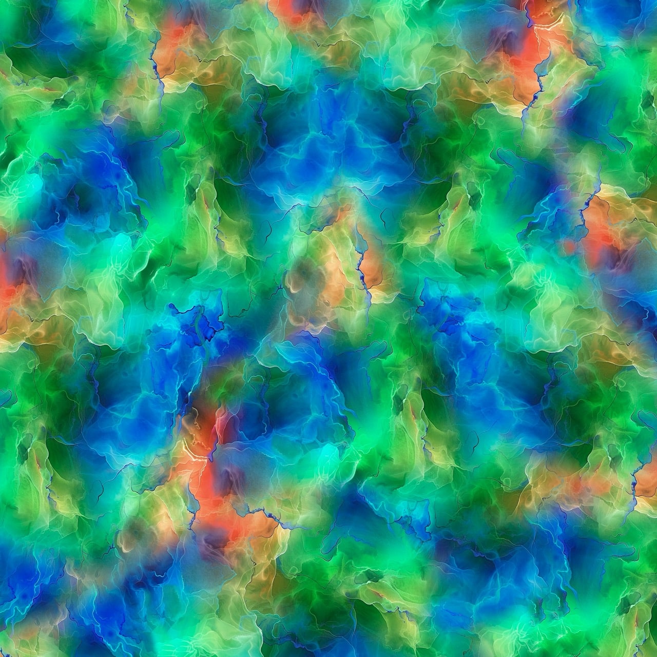 Forest Tide Quilt Back - Starburst 108" wide Fabric per yard