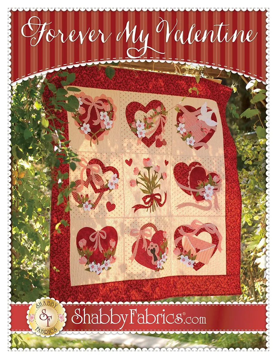Forever My Valentine in Cotton - Linda's Electric Quilters
