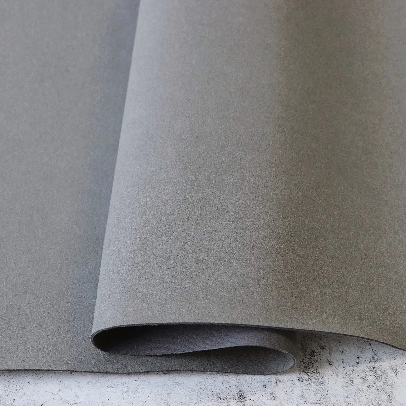 Fossil Grey Microsuede 1/2yds