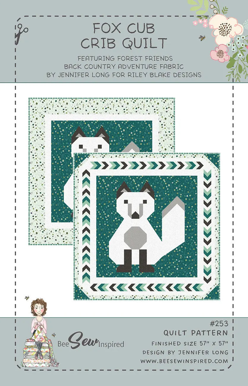 Fox Club Crib Quilt Pattern Checker Distributor