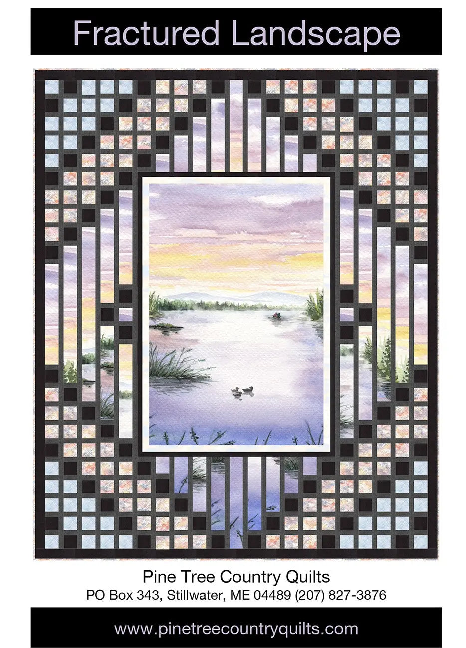 Fractured Landscape - Linda's Electric Quilters