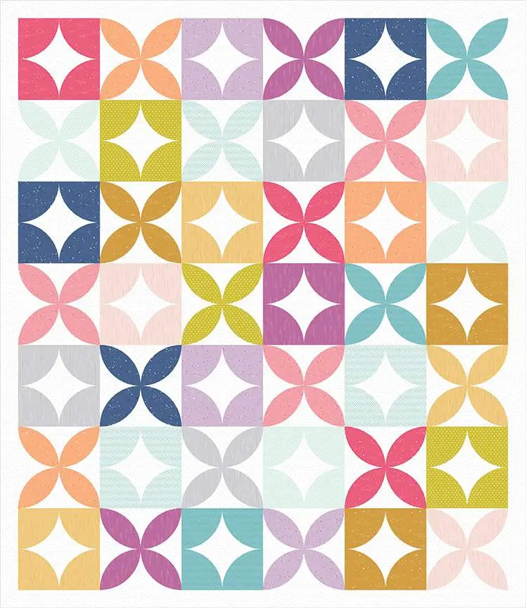 Fran Gulick Mod Dreams Quilt Pattern Riley Blake Designs