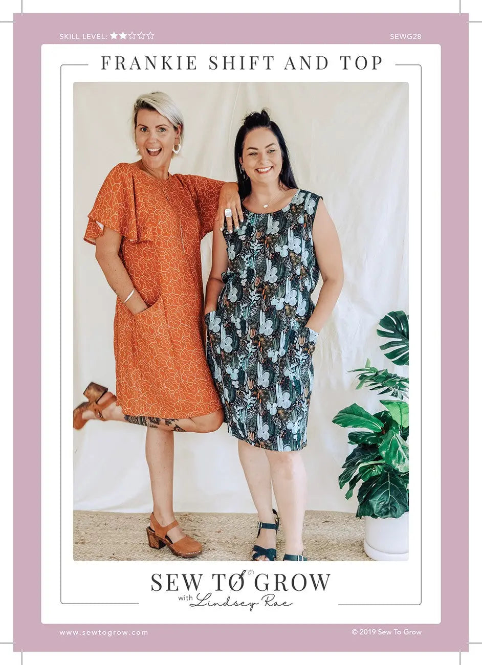 Frankie Shift and Top - Linda's Electric Quilters