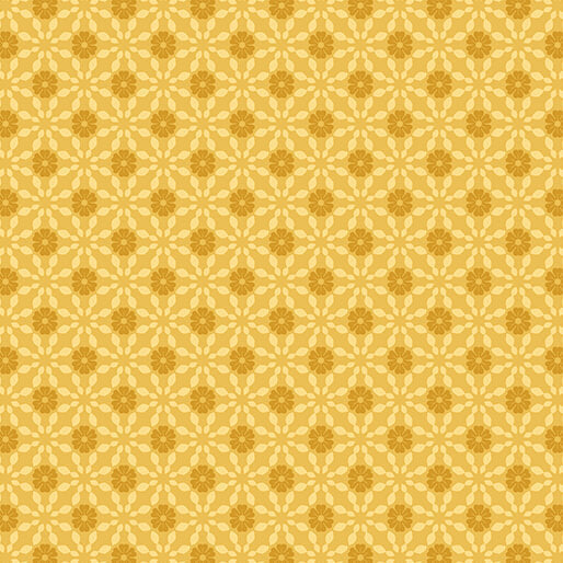 Benartex French Romance Odette dark gold quilting cotton by the yard