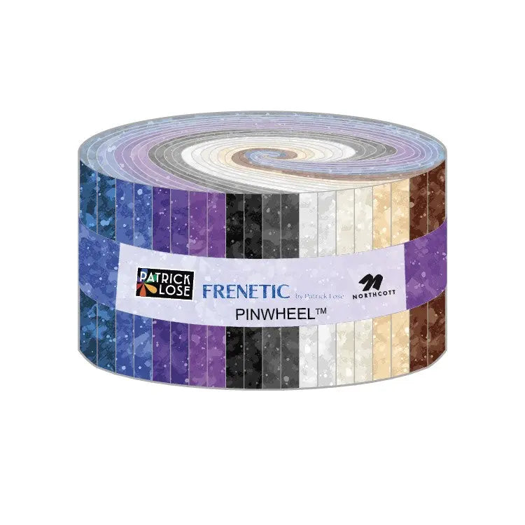 Frenetic Precuts Single Colorway II Strip Roll Northcott