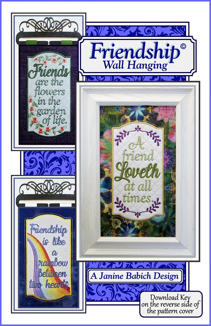 Friendship Wall Hanging - Linda's Electric Quilters