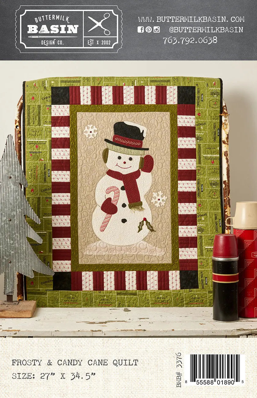 Frosty & Candy Cane Quilt Checker Distributor