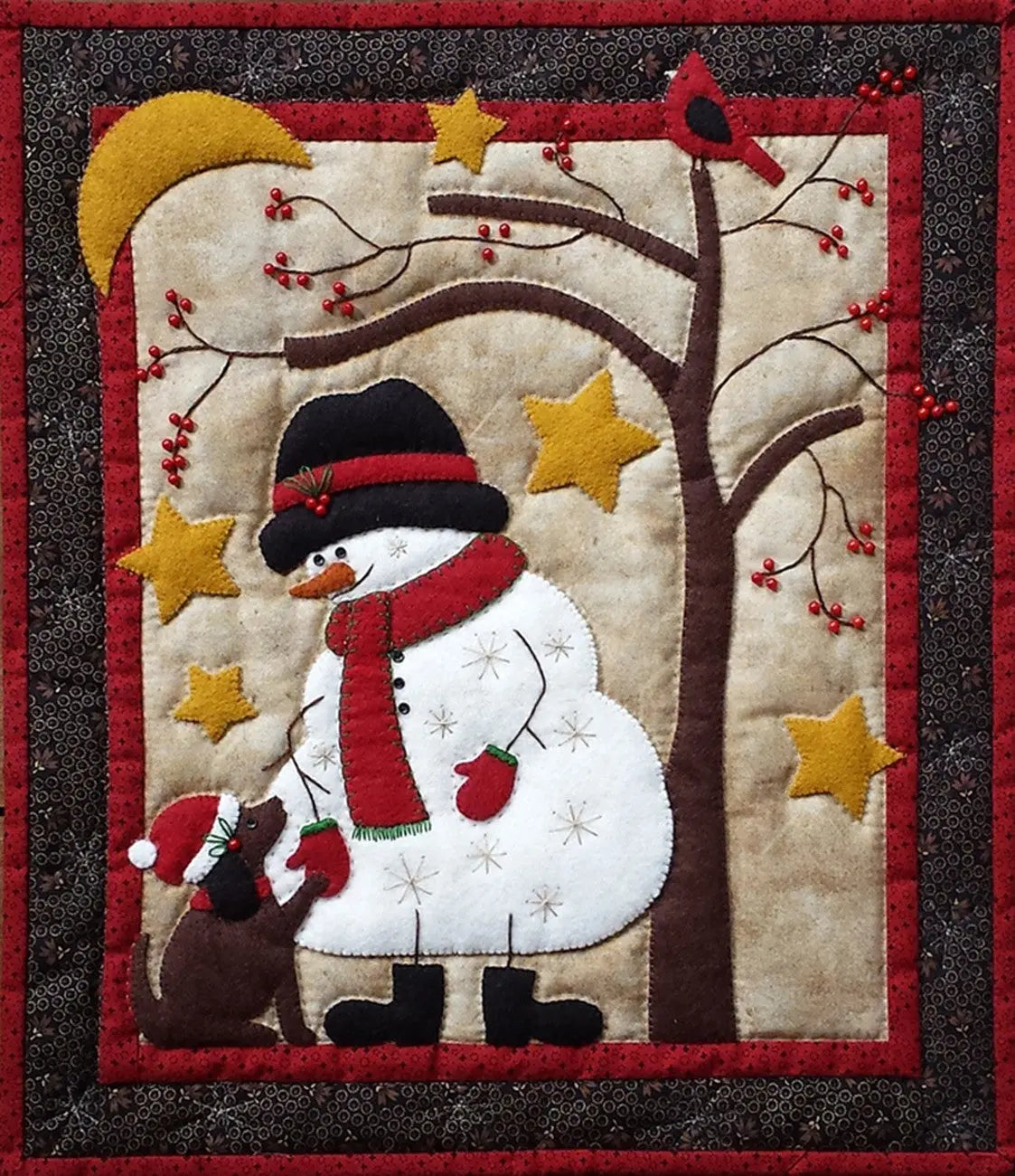 Frosty and Friend Kit - Linda's Electric Quilters