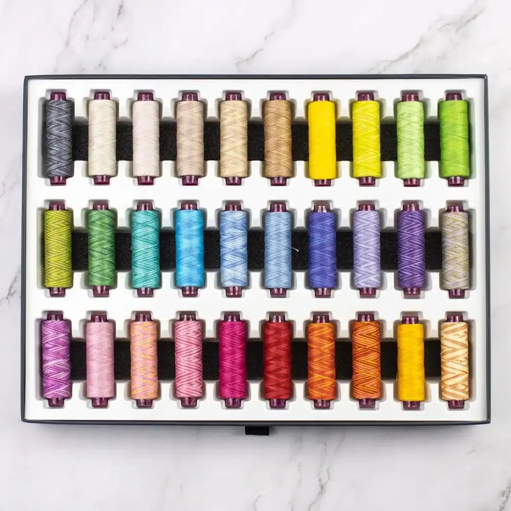 Fruitti 12wt Egyptian Cotton Thread : Collector Set WonderFil USA