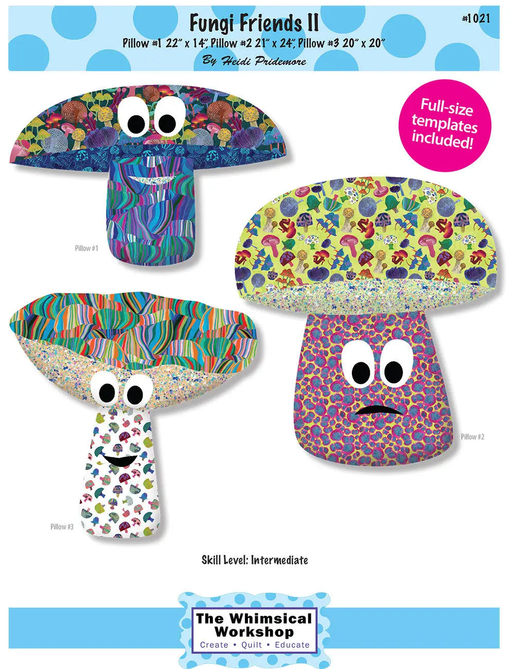 Fungi Friends II - Linda's Electric Quilters