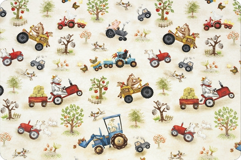 Funny Farm Digital Cuddle�� Beige 58/60" Fabric (3/4 yard pack)