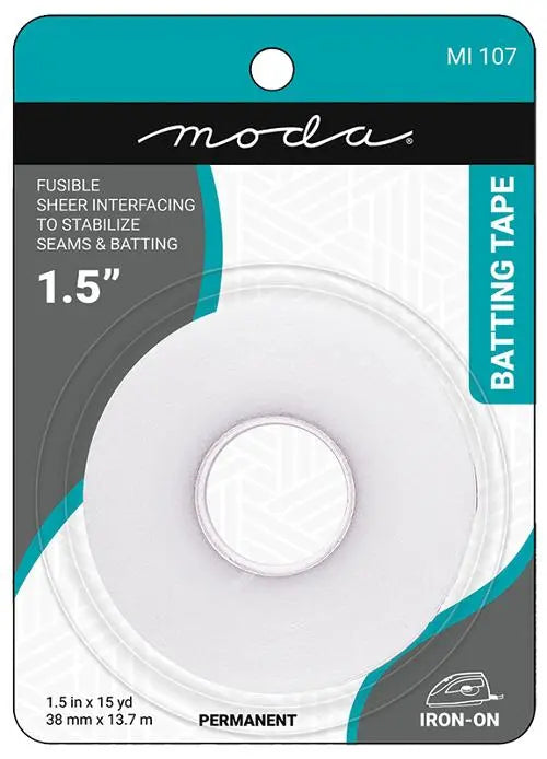 Fusible Seam Batting Tape 1.5" MI 107 Moda #1 United Notions