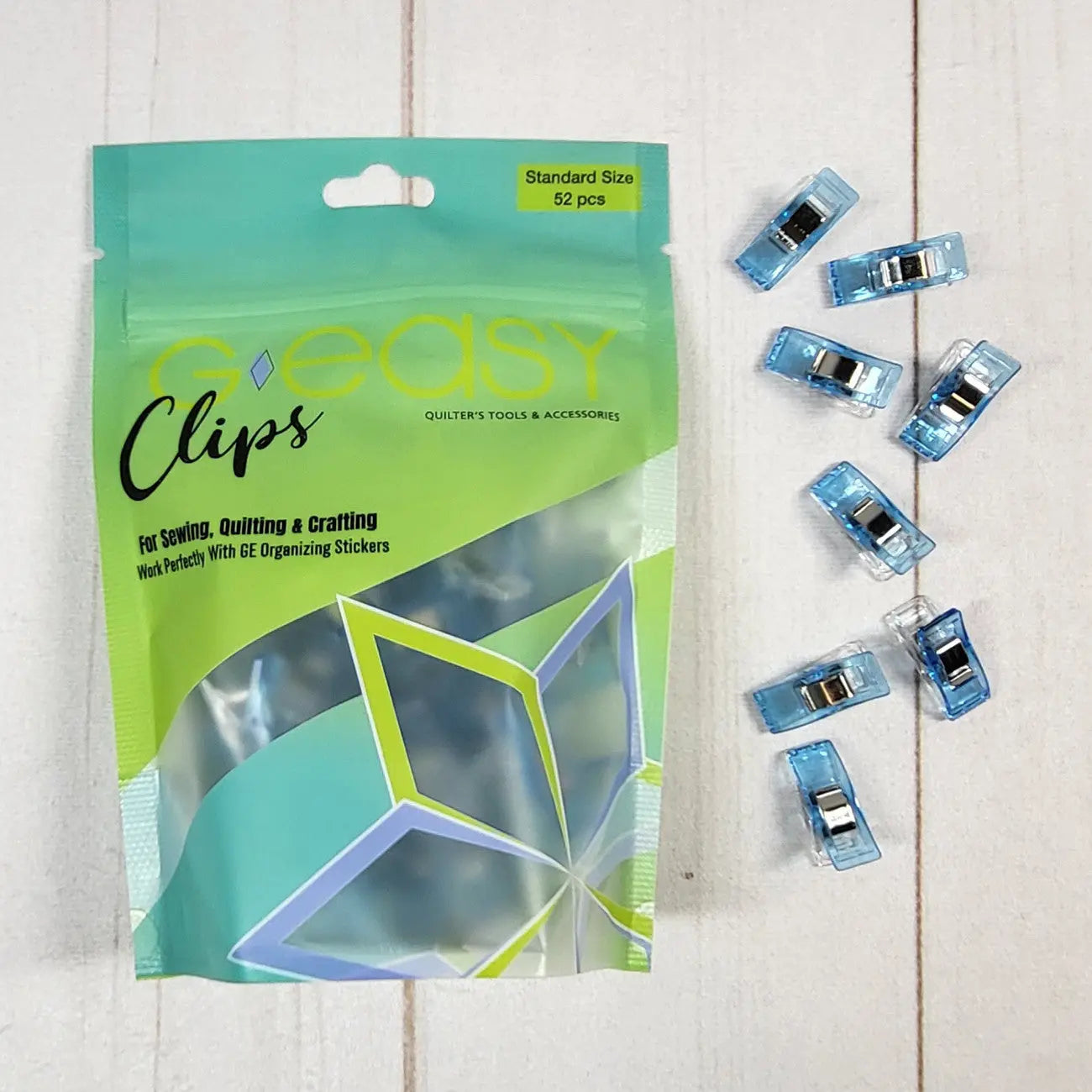 GEasy Clips Standard Blue - Linda's Electric Quilters