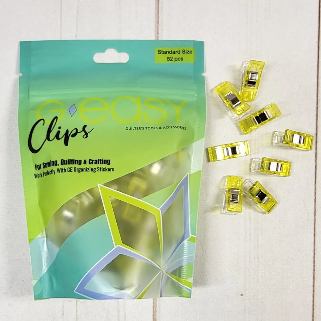 GEasy Clips Standard Yellow - Linda's Electric Quilters