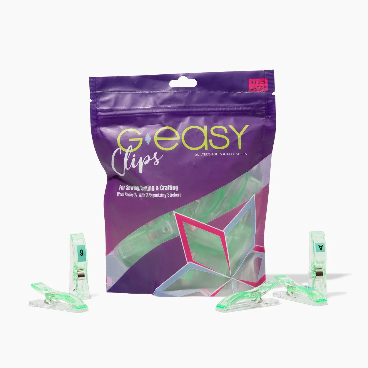 GEasy Organizing Clips - Large GE Designs