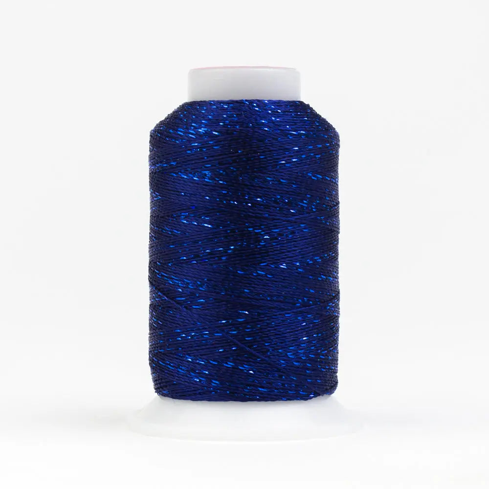 GM50 - GlaMore™ 12wt Rayon and Metallic Dark Blue Thread WonderFil USA