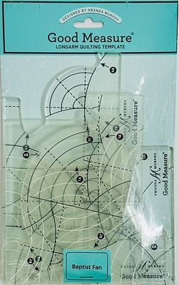 Amanda Murphy 1/4 in (6mm) Baptist Fan Set 5