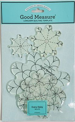 Amanda Murphy 1/4 in (6mm) Every Daisy Templates
