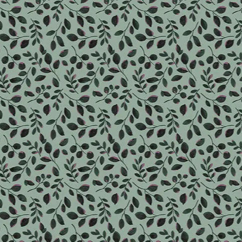 Garden Leaves Quilting Cuddle Green Fabric per yard Shannon Fabrics