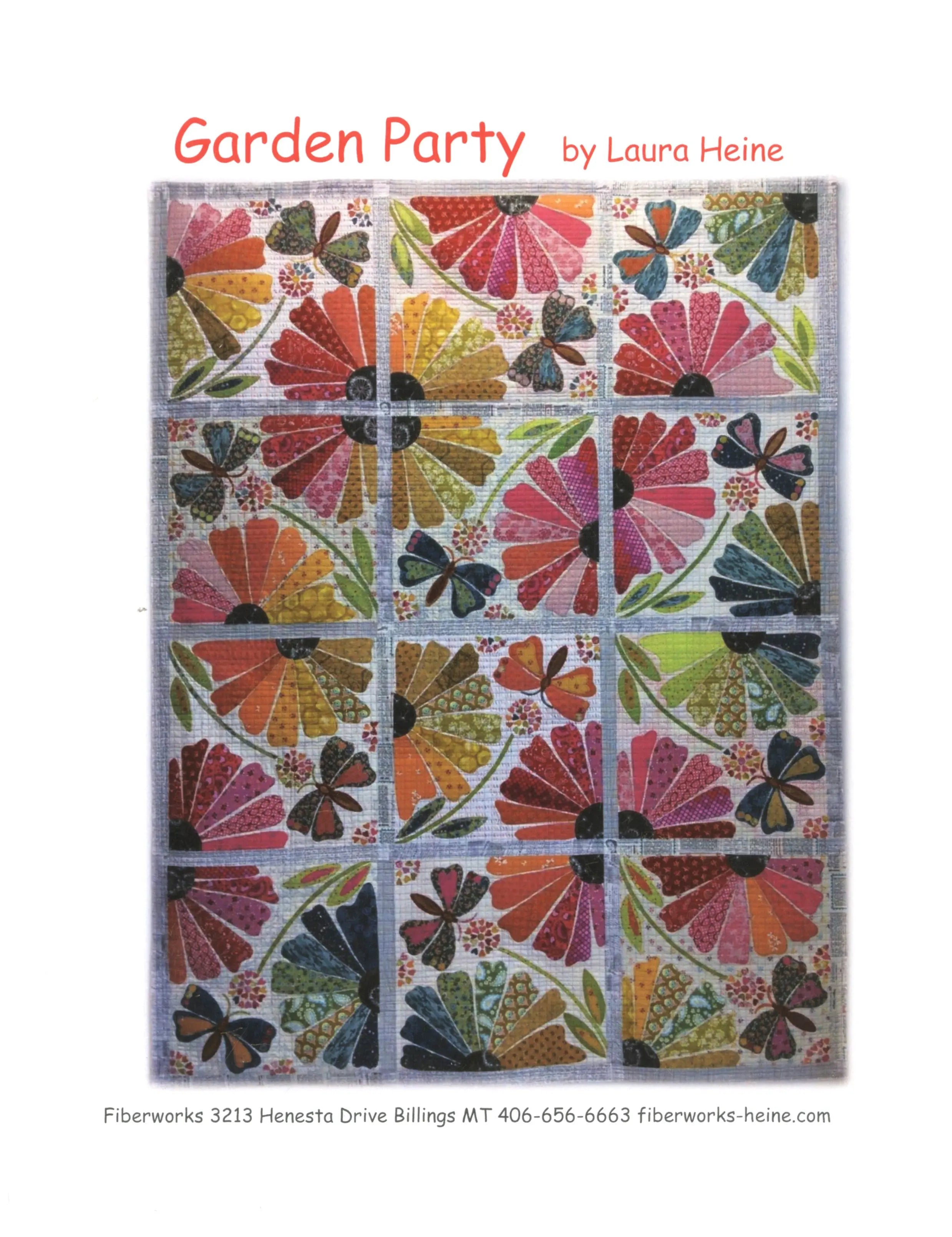 Garden Party - Linda's Electric Quilters