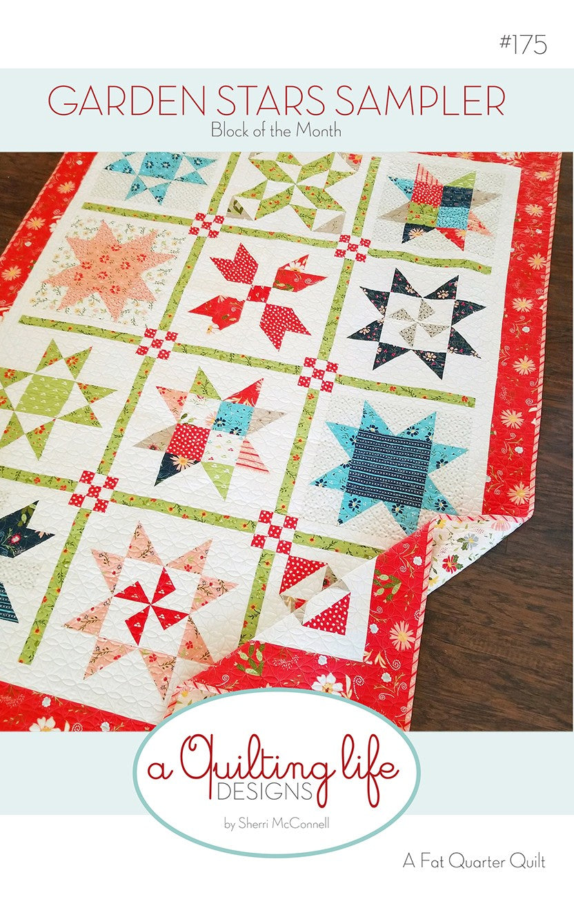 Garden Stars Sampler - Linda's Electric Quilters