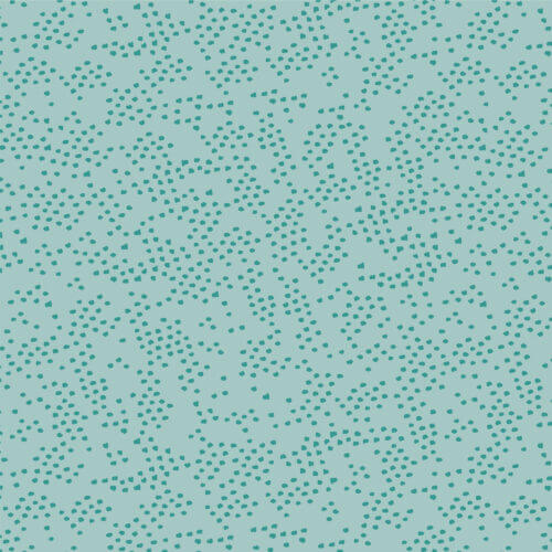 Cloud9 Garden Walks firefly dots blue quilting cotton by the yard