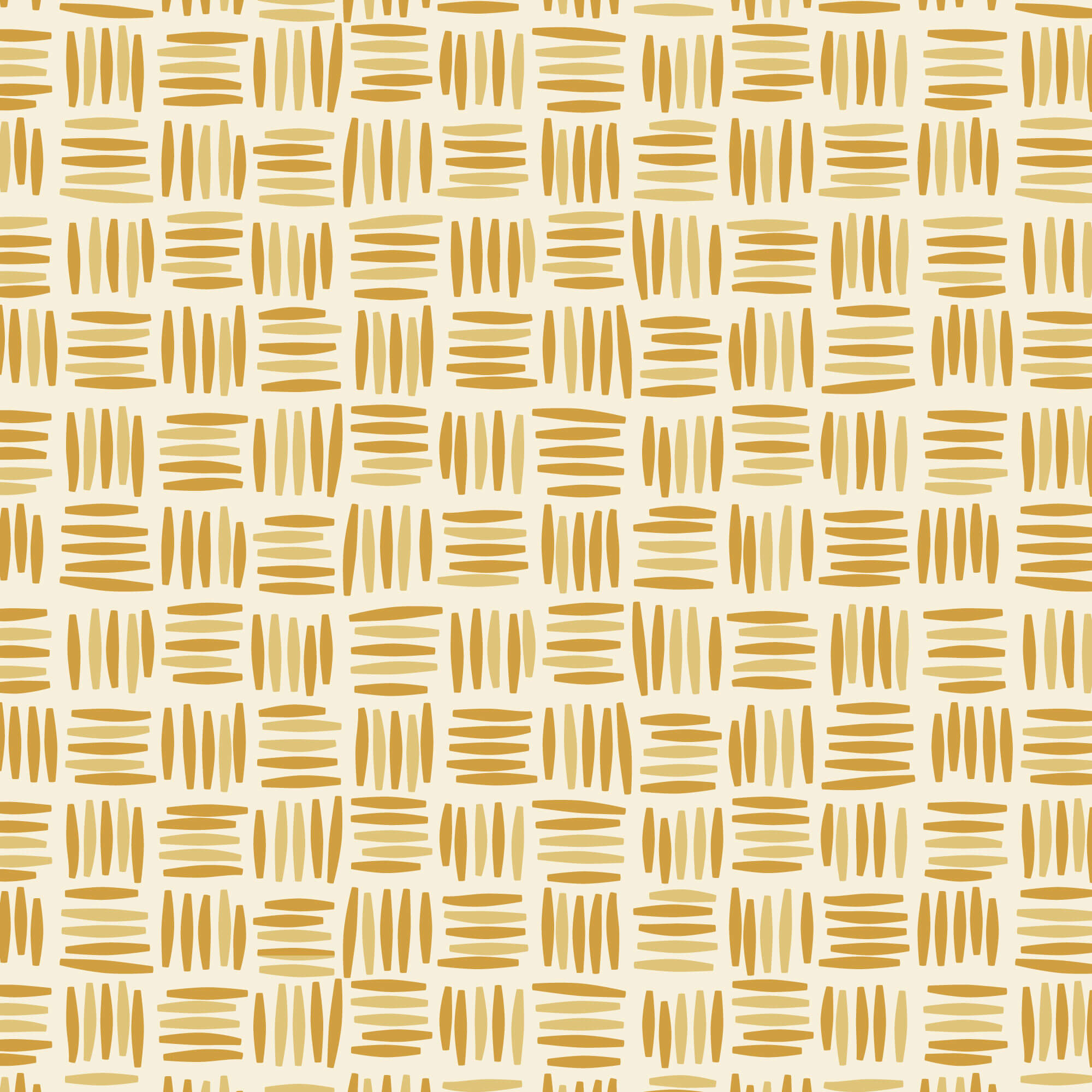 Garden Walks Gathering quilting fabric in gold by Ann Gardner for Cloud9 Fabrics, floral print on gold cotton, sold by the yard