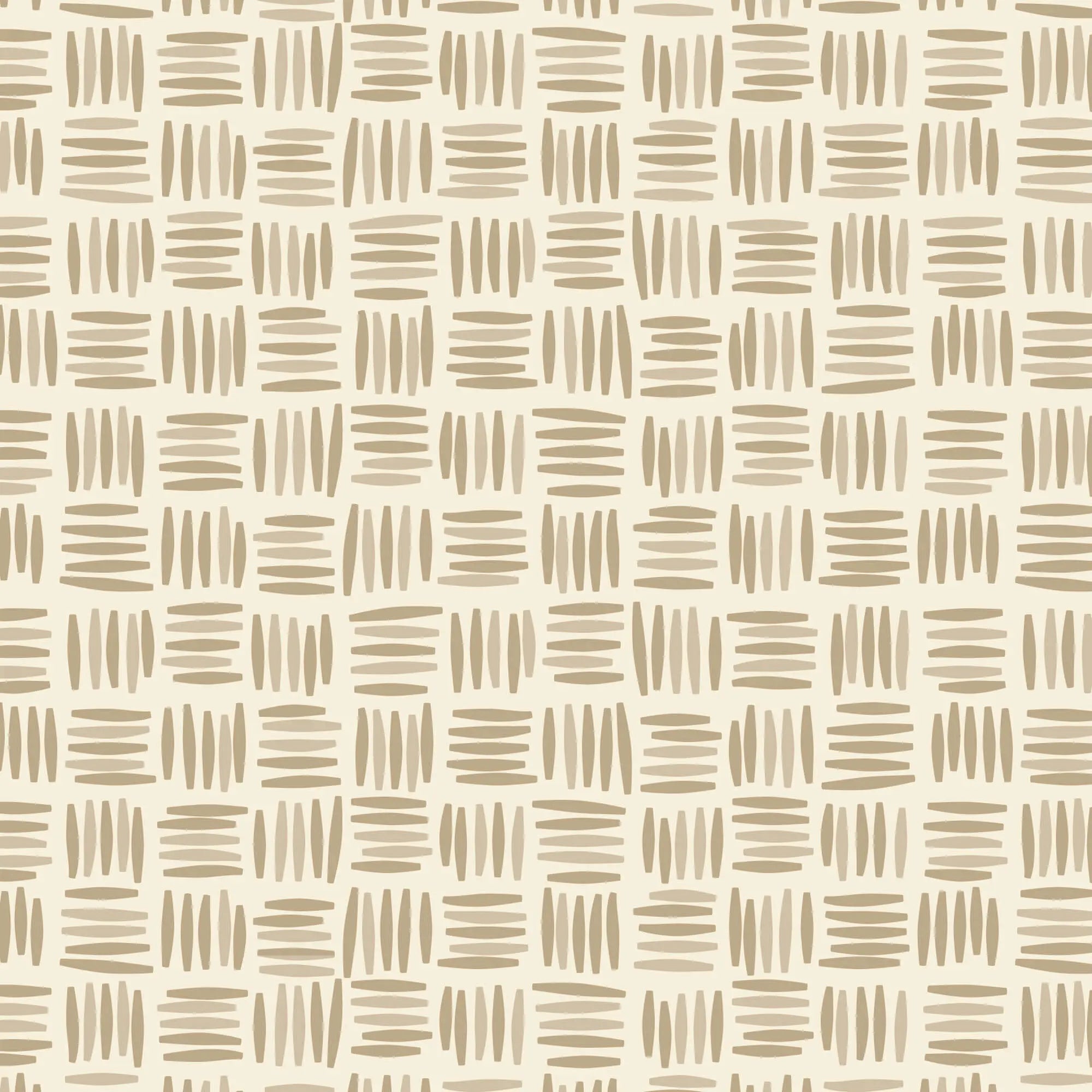 Garden Walks - Gathering - Taupe 44" / 45" Fabric Per Yard The Fabric Company