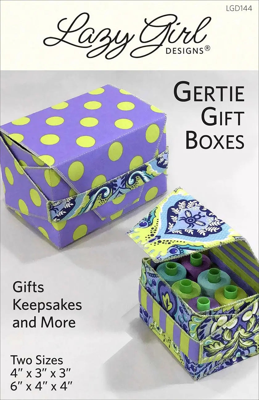 Gertie Gift Boxes - Linda's Electric Quilters