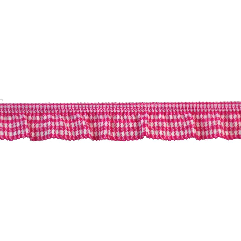 Gingham Ruffle Trim, 3/4-inch X 5 Yards – For Sewing, Crafts, Apparel & DIY Projects