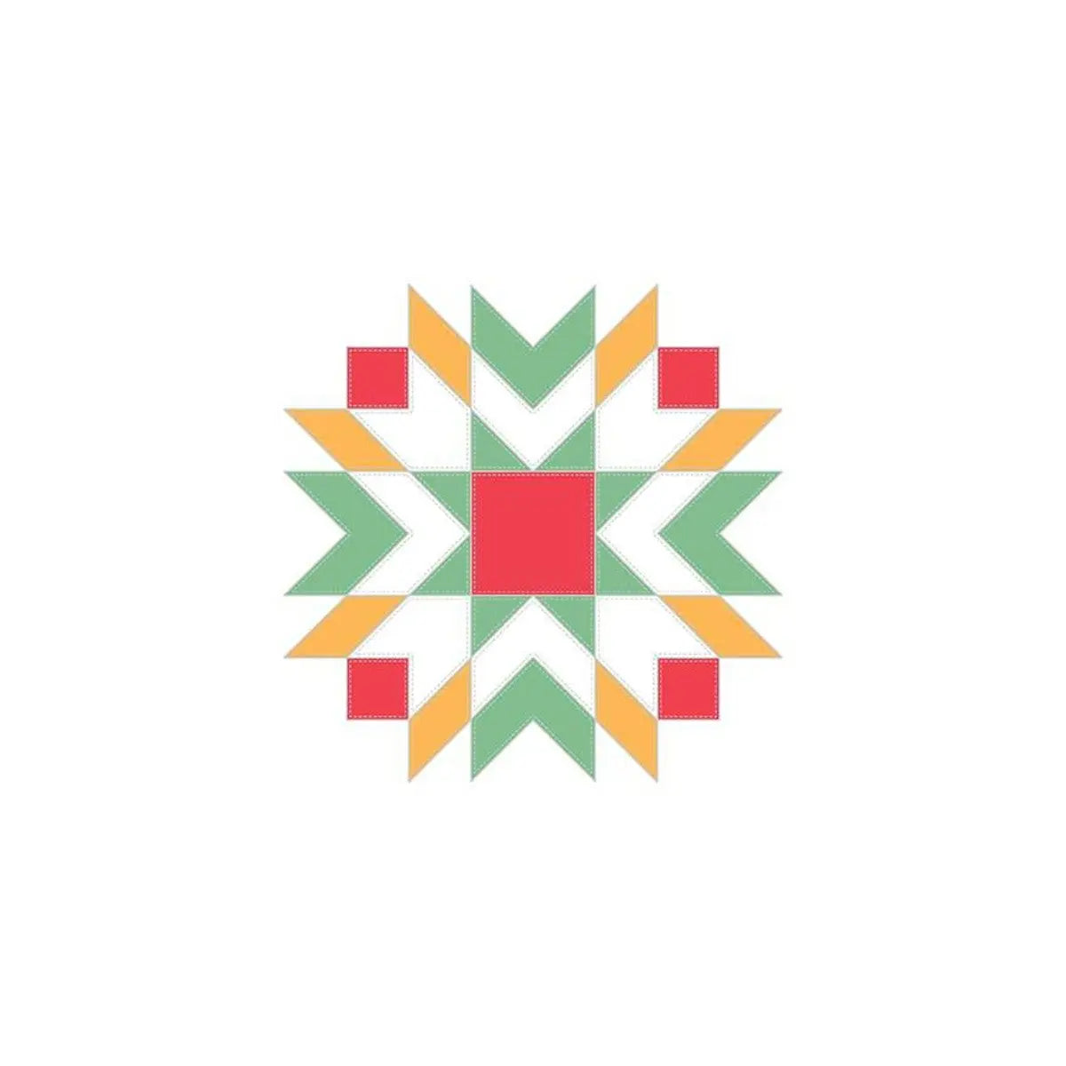 Gingham Star Needle Minder - Linda's Electric Quilters