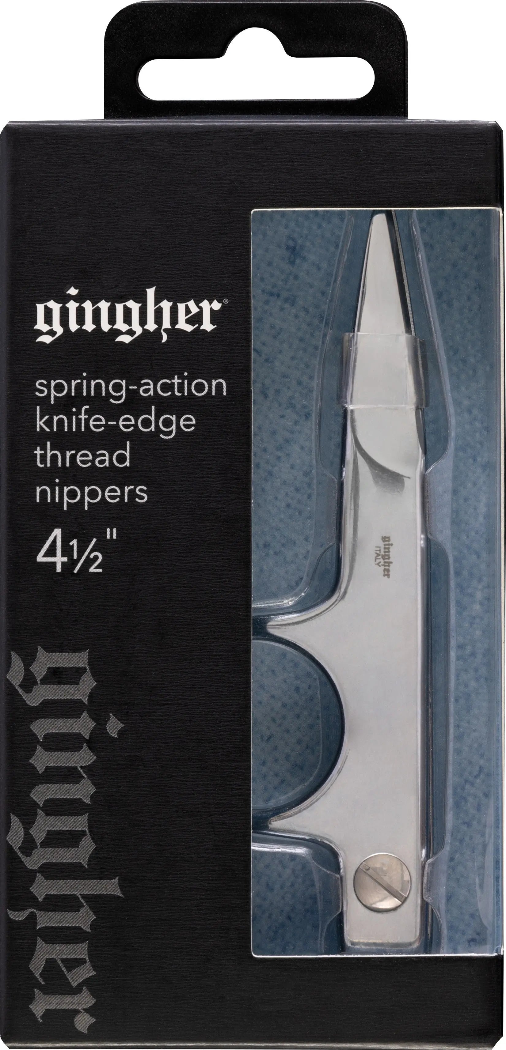 Gingher 4-1/2in Knife Edge Thread Snips - Linda's Electric Quilters