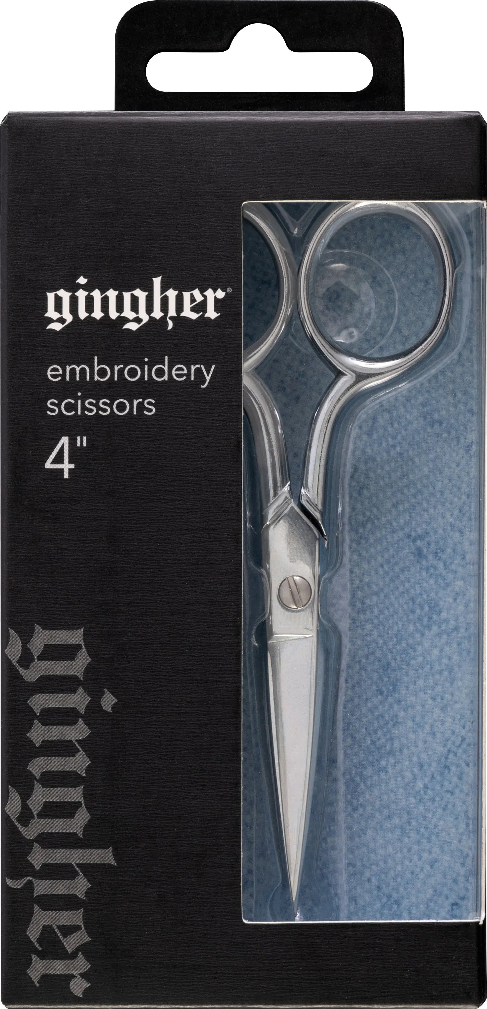 Gingher 4in Embroidery Scissor - Linda's Electric Quilters