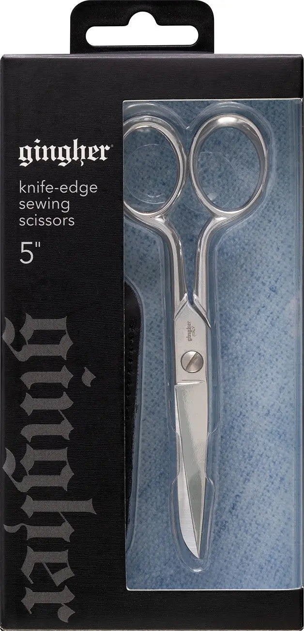 Gingher 5in Knife Edge Scissor - Linda's Electric Quilters