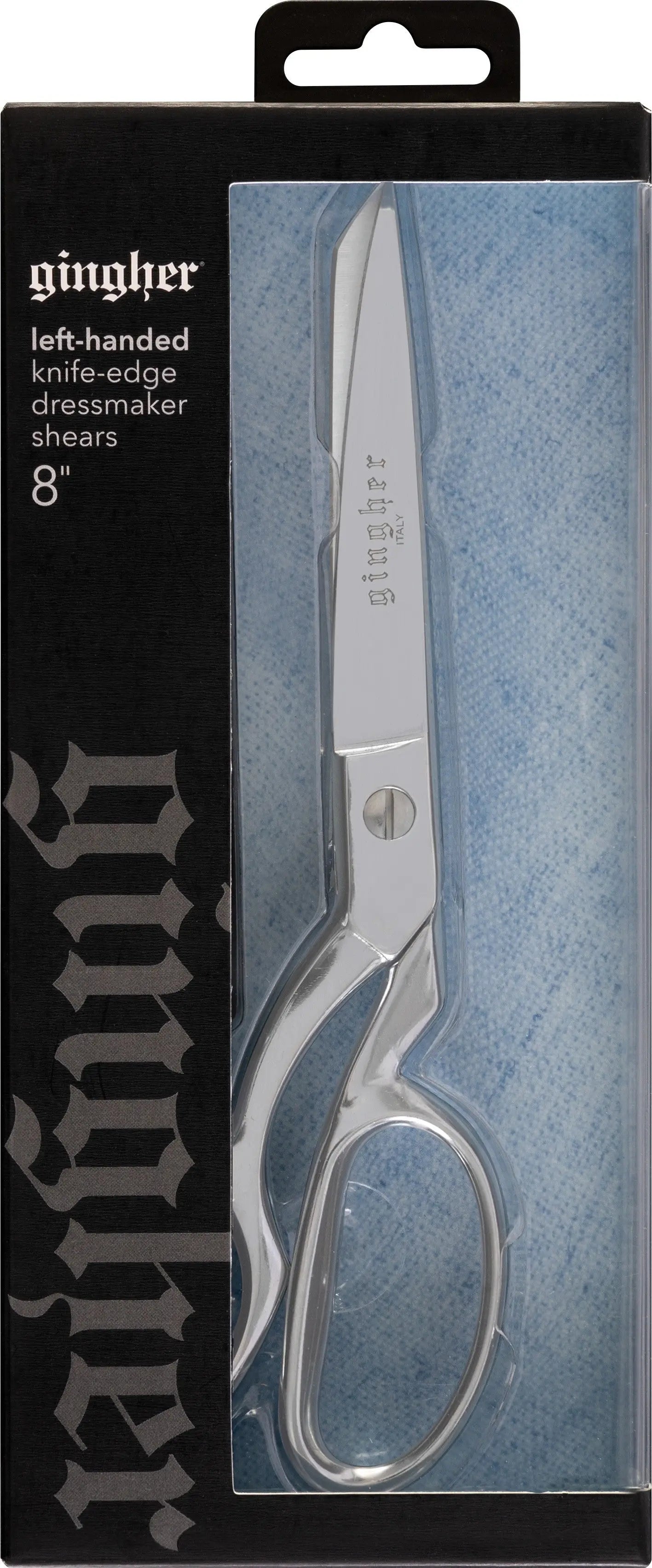 Gingher 8in Knife Edge Left Handed Scissor - Linda's Electric Quilters