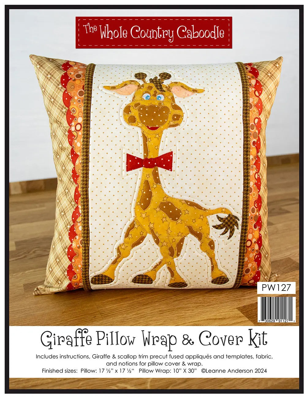 Giraffe Pillow Wrap & Cover Kit Checker Distributor