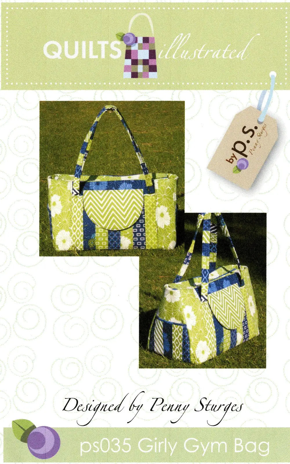 Girly Gym Bag - Linda's Electric Quilters