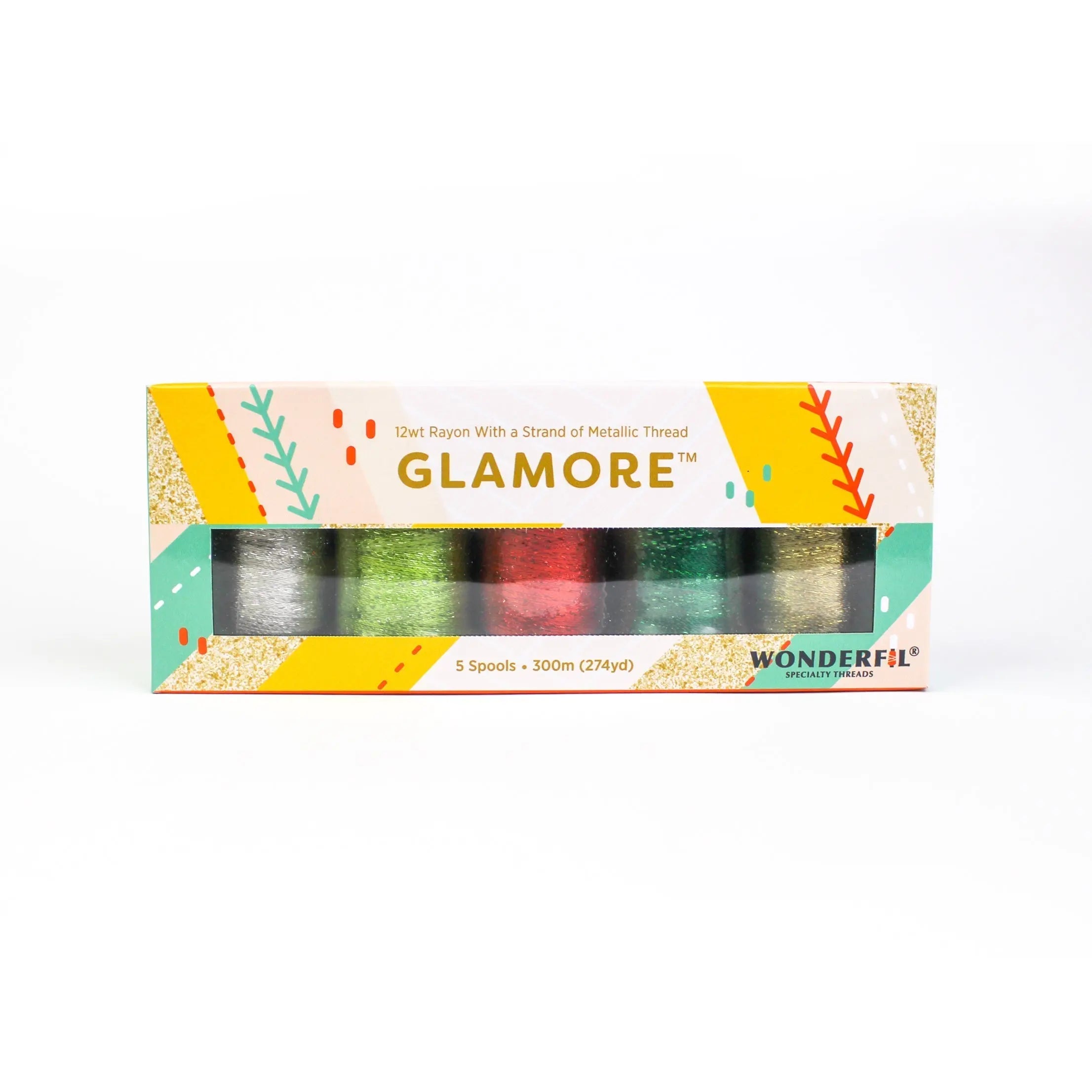 GlaMore™ 12wt Rayon and Metallic Thread - Packs WonderFil USA