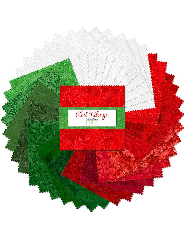 Glad Tidings - 5 Karat Gems Wilmington Fabrics