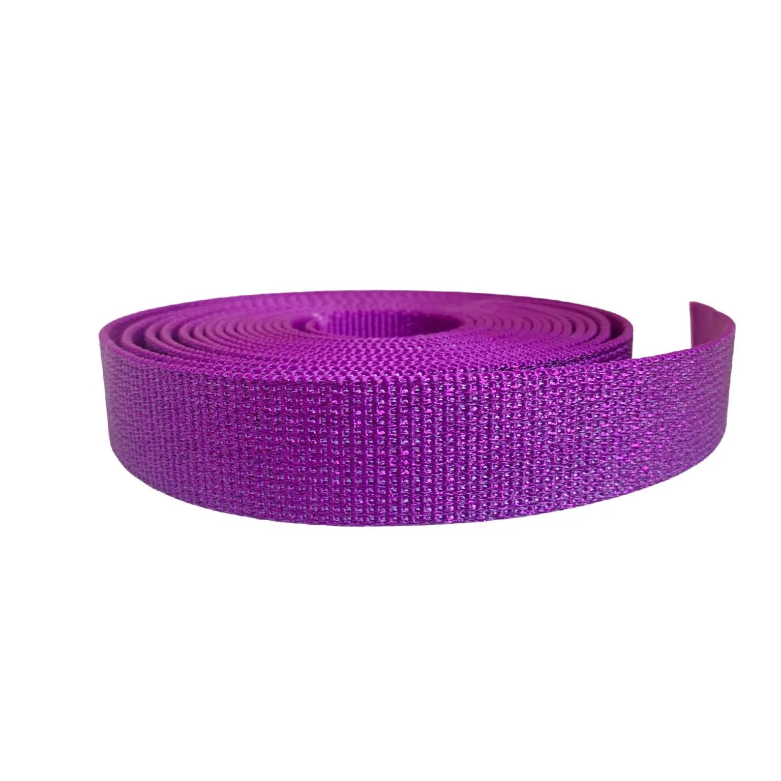 Glitter Webbing Purple - Linda's Electric Quilters