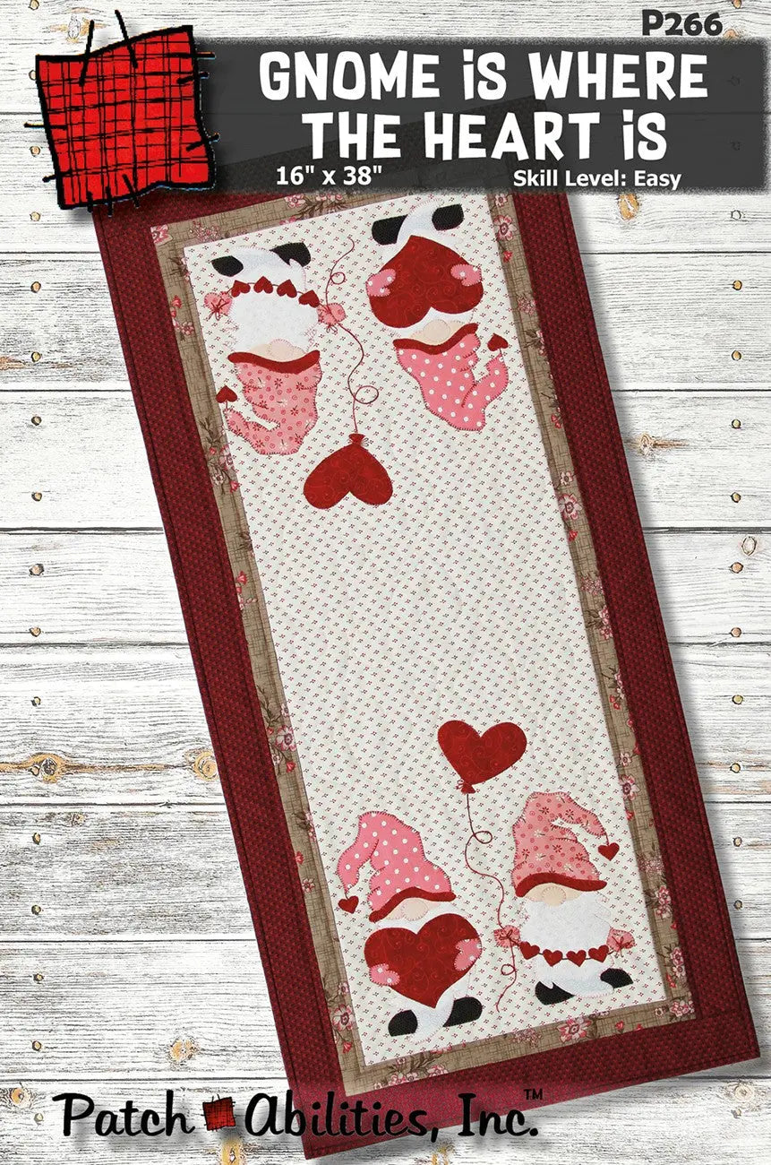 Gnome is Where the Heart is - Linda's Electric Quilters