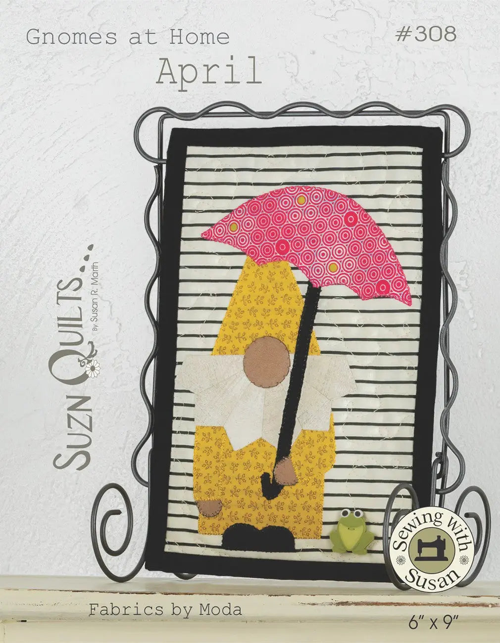 Gnomes At Home April - Linda's Electric Quilters